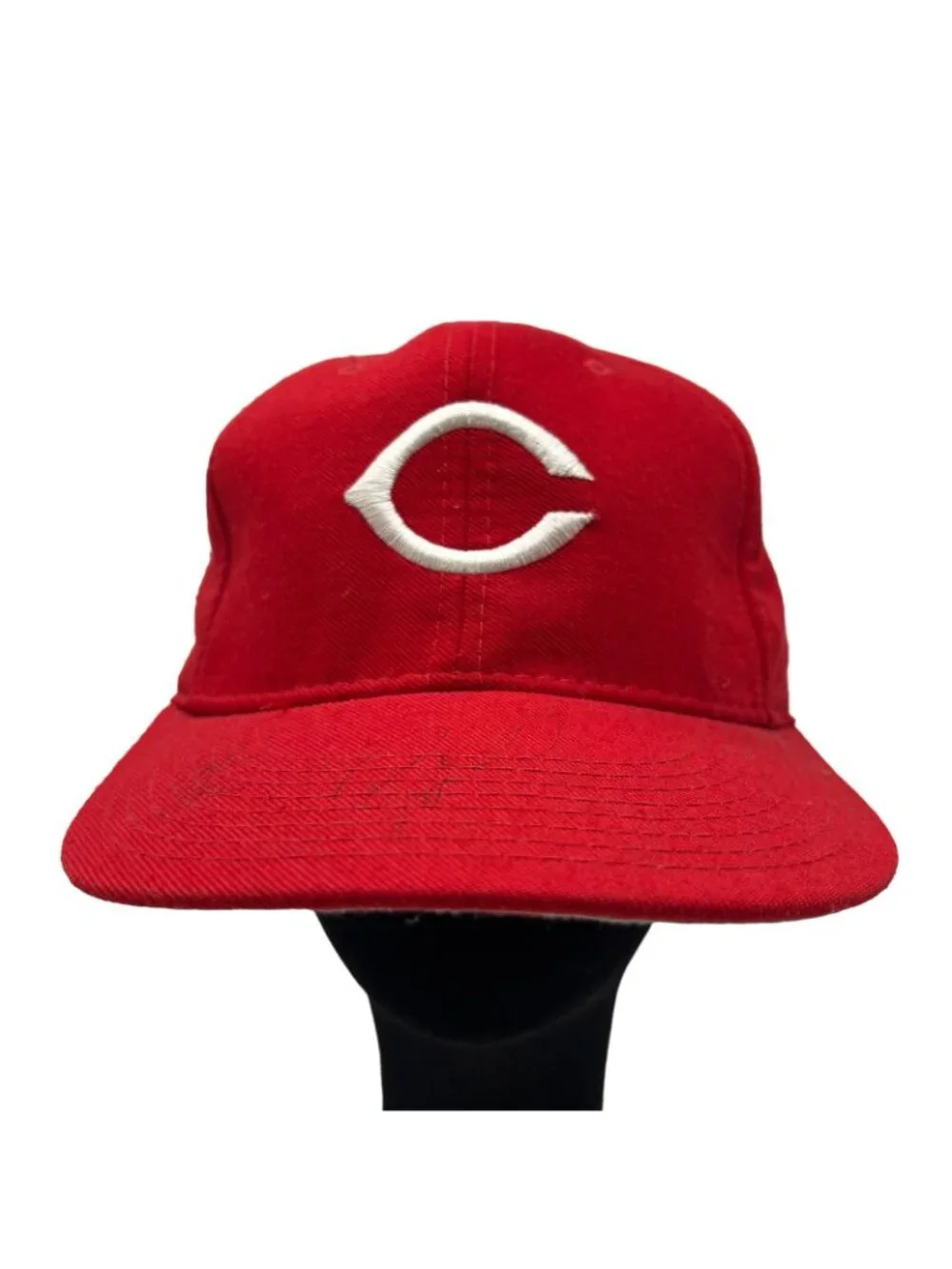 Cincinnati Reds New Era Diamond Collection Pro Model 7 Vintage Auto Hat Cap MLB